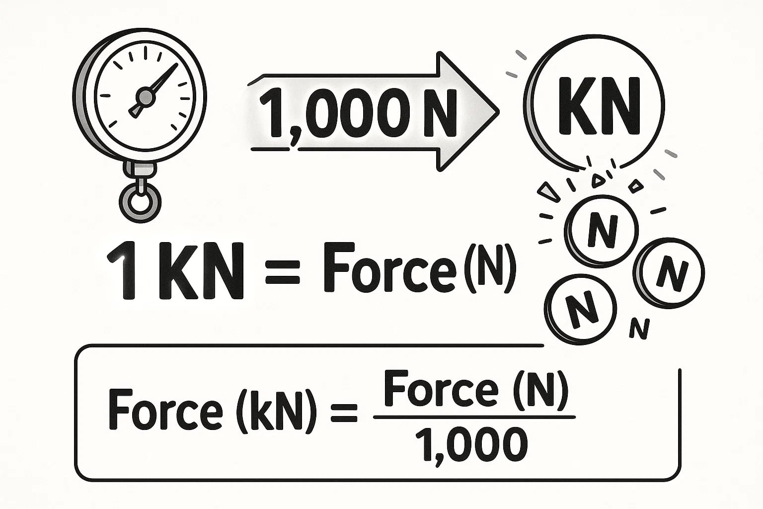 Kilonewtons To Newtons Converter JetCalculator — free download